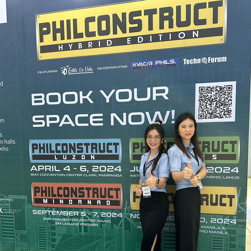 H.Stars Group erzielt bemerkenswerten Erfolg bei Phil Construct 2023 auf den Philippinen