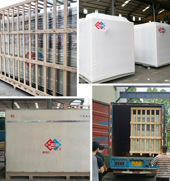 chiller packing and shipping