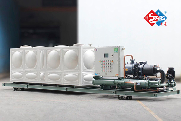 industrial refrigeration solutions screw compressor chiller integrated cooling system screw compressor chiller